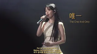 아이유 IU COVER 唯一 The One And Only (告五人 Accusefive) | 240406 IU H.E.R. WORLD TOUR CONCERT IN TAIPEI