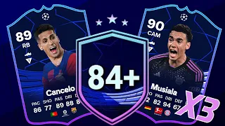 3X 84+X5 PLAYER PACKS!!!!! ARE THEY WORTH IT????? EA FC 24