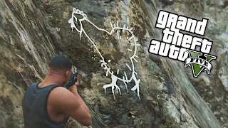 GTA 5 Easter Eggs - New Mystery Chicken Drawing on Mount Chiliad! (GTA V Easter Eggs)