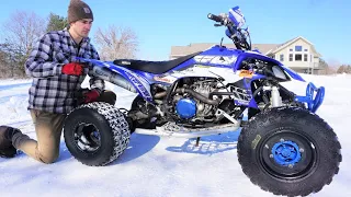 I Bought a $1000 YFZ 450 Race Quad (RISKY Purchase Pays Off)