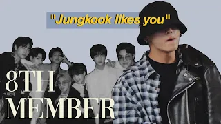 you're the 8th member and jk likes you - bts imagine (interactive)