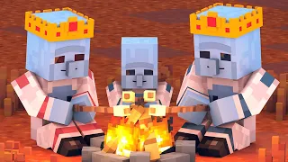 Alien & Villager Life: FULL ANIMATION - Minecraft Animation