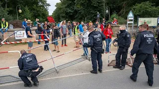 Demo in Berlin: Corona-Gegener ignorieren Maskenpflicht