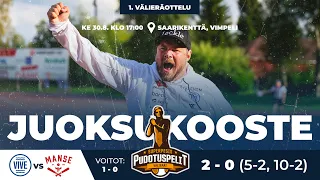 1. Välierä: Vimpelin Veto - Manse PP 30.8.2023