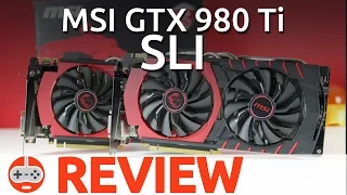 Ultimate Gaming Power - MSI GTX 980Ti in SLI Review- Gaming Till Disconnected