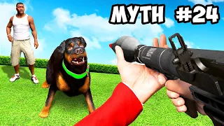 I Busted 25 MYTHS With CHOP in GTA 5!