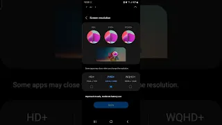 How to change screen resolution on Android Samsung Galaxy smartphone