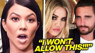 Kourtney Kardashian Furiously Reacts To Scott Disick Flirting With Khloé Kardashian