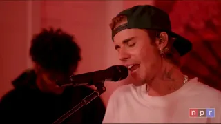 Justin Bieber   Peaches Acoustic Live NPR Music