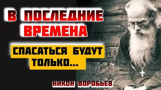 Не будет никаких собственных подвигов. Спасаться же будут только… Никон Воробьев