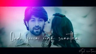 Upavasa Ee Kannige, ❤️Mr-Mrs Ramachari❤️Kannada whatsapp status,💞💕Sd creations💕💞