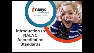 Introduction to NAEYC Accreditation Standards