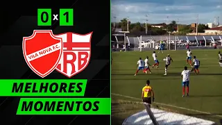 Melhores momentos - Vila Nova 0 x 1 CRB - 03/09/23 - Brasileirão Série B