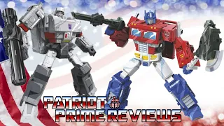 Patriot Prime Reviews 35th Anniversary Optimus Prime & Megatron