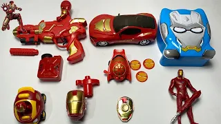 My Latest Cheapest Ironman Toys Collection, Piggy Bank, Shot Gun, Disk Shooter, Spinner, Music Car