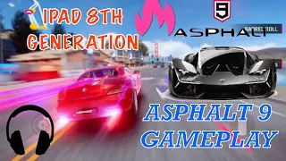 Ipad 8th generation Asphalt 9 legends gameplay and review 2020