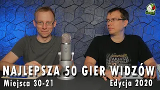 Najlepsza 50 gier Widzów | Miejsca 30-21 | Edycja 2020