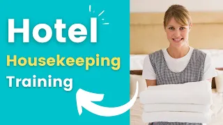 HOTEL HOUSEKEEPING TRAINING!!! Tips and tricks for cleaning hotel rooms