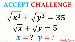 Solving Rational Exponent System of Equations | Math Olympiad Challenge | An Algebra Problem