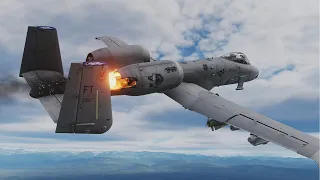 Pilot's Narrow Escape: How This A-10 Came Dangerously Close to Being Shot Down!