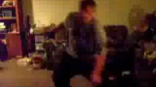 Look i'm hardcore dancing with no sound