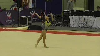 Jessica Gadirova - Floor - 2016 English Championships