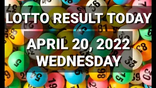 PCSO Lotto Result Today April 20,2022 9PM Wednesday | LOTTO LOTTERY