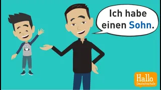 Learn German for Beginners | Grammar: accusative case, 2-case prepositions, articles,separable verbs