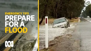 How to plan and prepare for a flood | Emergency Tips | ABC Australia