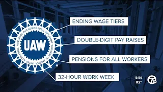 UAW shares lists of demands with Detroit's Big 3