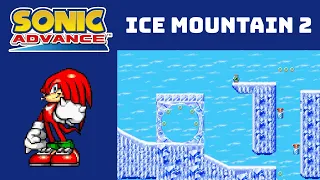 Sonic Advance - Ice Mountain 2 (Knuckles) in 0:59:28