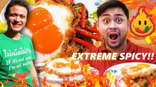 Eating EXTREME Level 5 Spicy Food with the MARK WIENS!! NOSE BLEED!