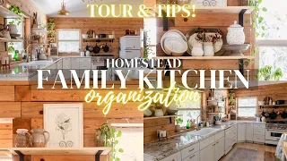 Dream Homestead Kitchen: Perfect for Home Cooking | Eclectic Kitchen | TIPS FOR THE FAMILY KITCHEN