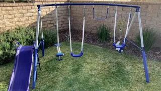 How To Assemble a Swing Set                  Sportspower