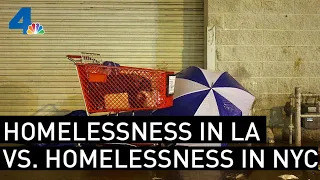 How Homeless Outreach in New York Differs From LA  | NBCLA