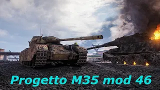 World of Tanks 11 Kills 7,5 k damage Progetto M35 mod 46 - My battle My rules