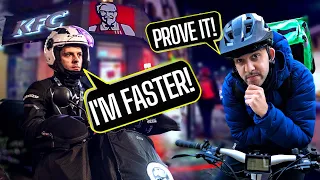 London Eats CALLED OUT By Another Delivery Rider - The Friday Night Deliveroo Challenge!