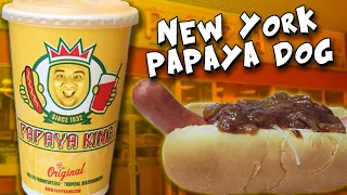How to Make a New York Style Papaya Dog at Home (with onion sauce)