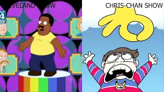 Cleveland Show VS Chris-Chan Show (DIRECT COMPARISON!)