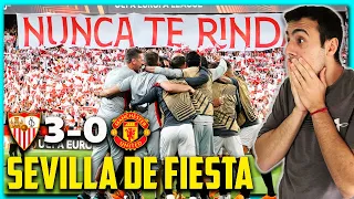 🇦🇷😱 ARGENTINO REACCIONA a SEVILLA vs MANCHESTER UNITED | EUROPA LEAGUE 2023 🏆