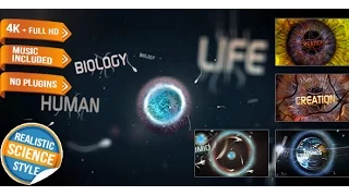 Science Physics Biology Opener (After Effects template)