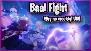 Baal Fight vs Lumine - Genshin Impact [Eng Sub] [Japanese] ( No Commentary ) | No Weekly?!! #inazuma