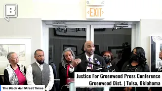 WATCH: Justice for Greenwood presser ahead of May 2nd reparations hearing