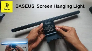 Unboxing BASEUS i-work2 Screen Hanging Light #baseus #desktopsetup #workstation