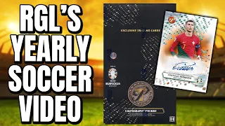 I RIPPED A $400 SOCCER BOX?! HUH?! | 2023 Topps Pristine Road to Euros Hobby Box Review