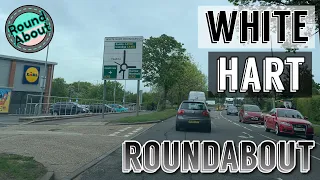 White Hart Roundabout | Covering all 5 Exits