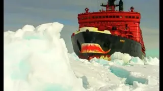 Top 10 Powerful Icebreaker Ships Crash Ice! Collapses Giant Icebergs! Ice Tsunami