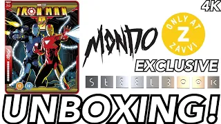 IRON MAN 2 4K Zavvi EX (Mondo X Steelbook) Unboxing and Review With Commentary