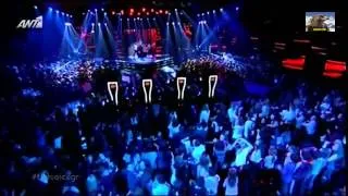 The Voice Of Greece 3ο Live Μελίνα Ασλανίδου   Αχ Κινδυνεύω New Song {11 4 2014}