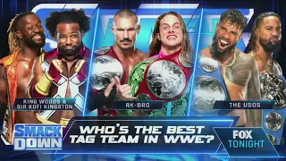 RK-Bro Vs The Usos Vs The New Day - WWE Smackdown 10/12/2021 (En Español)